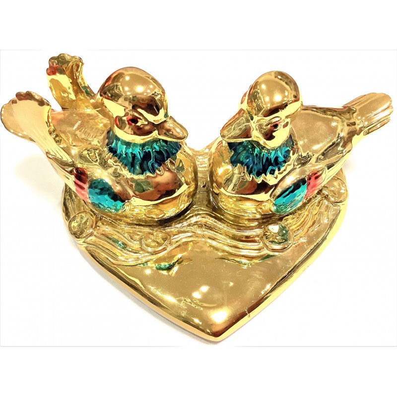 Feng Shui Display Lucky Charm - Mandarin Ducks